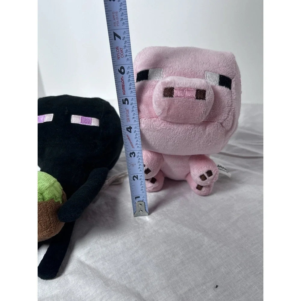 Minecraft Mojang Jinx Plushies Pink Pig Enderman